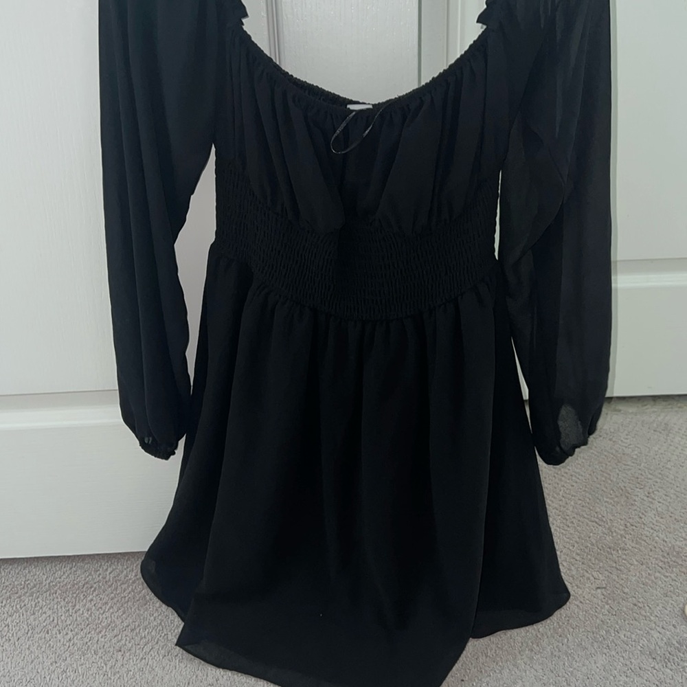 Black mini dress princess Polly